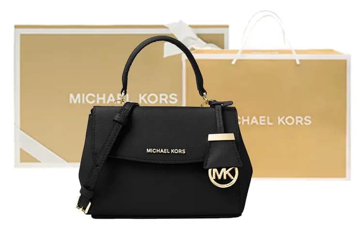 MICHAEL KORS Ava Extra-Small Saffiano Leather Crossbody 6