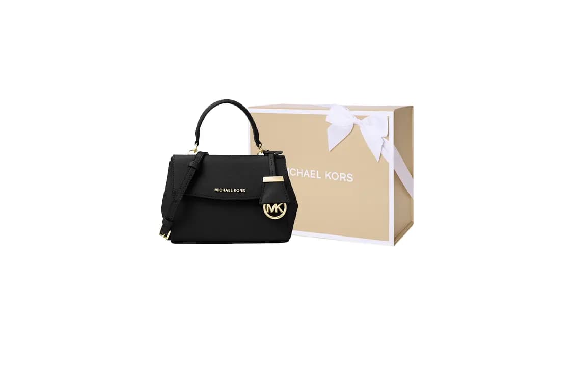 MICHAEL KORS Ava Extra-Small Saffiano Leather Crossbody 5