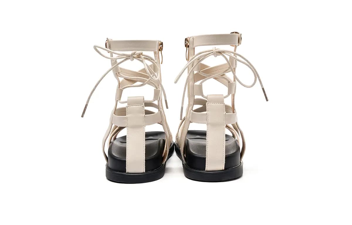 HLA Fashion Trendy Hollow-Out Roman Sandals 3cm Women's 9