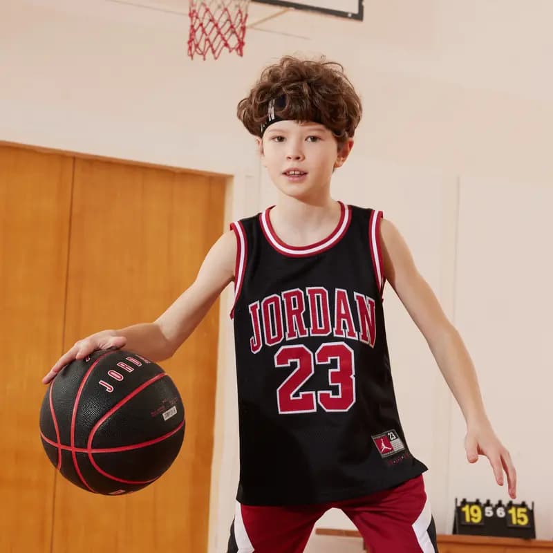 Jordan Tank Tops Jet Black Kids' 3