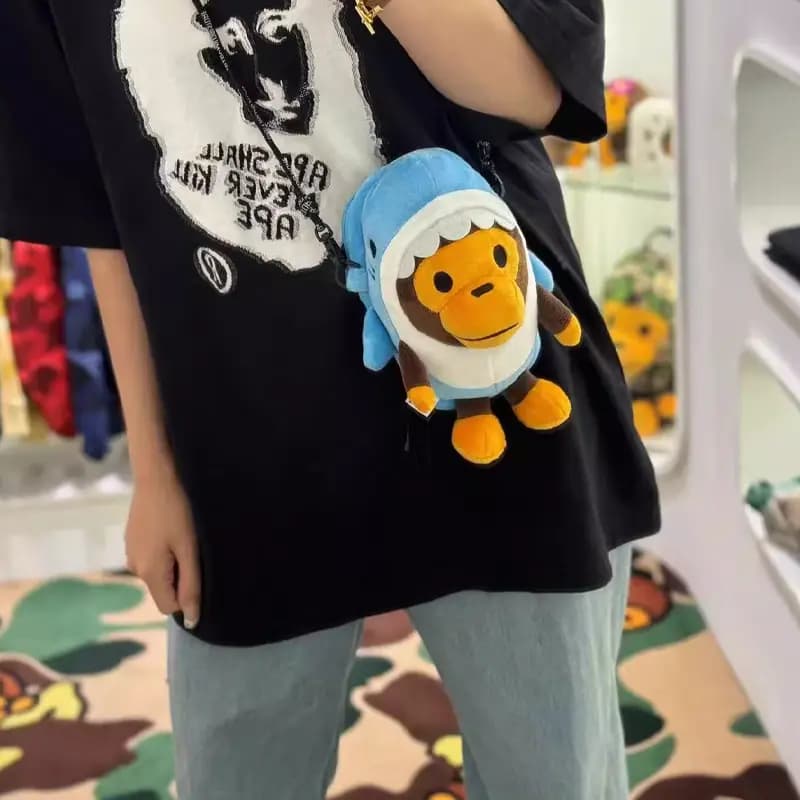 Aape Polyester Qadın Telefon Çantası Mavi 5