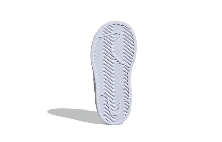 adidas Originals Superstar Körpə Ayaqqabısı Ağ/Qırmızı 6