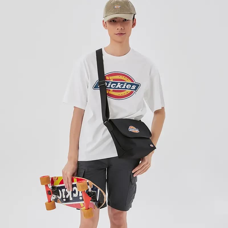 Dickies Çiyin Çantası Unisex Qara/Xaki/Boz/Ağ 6