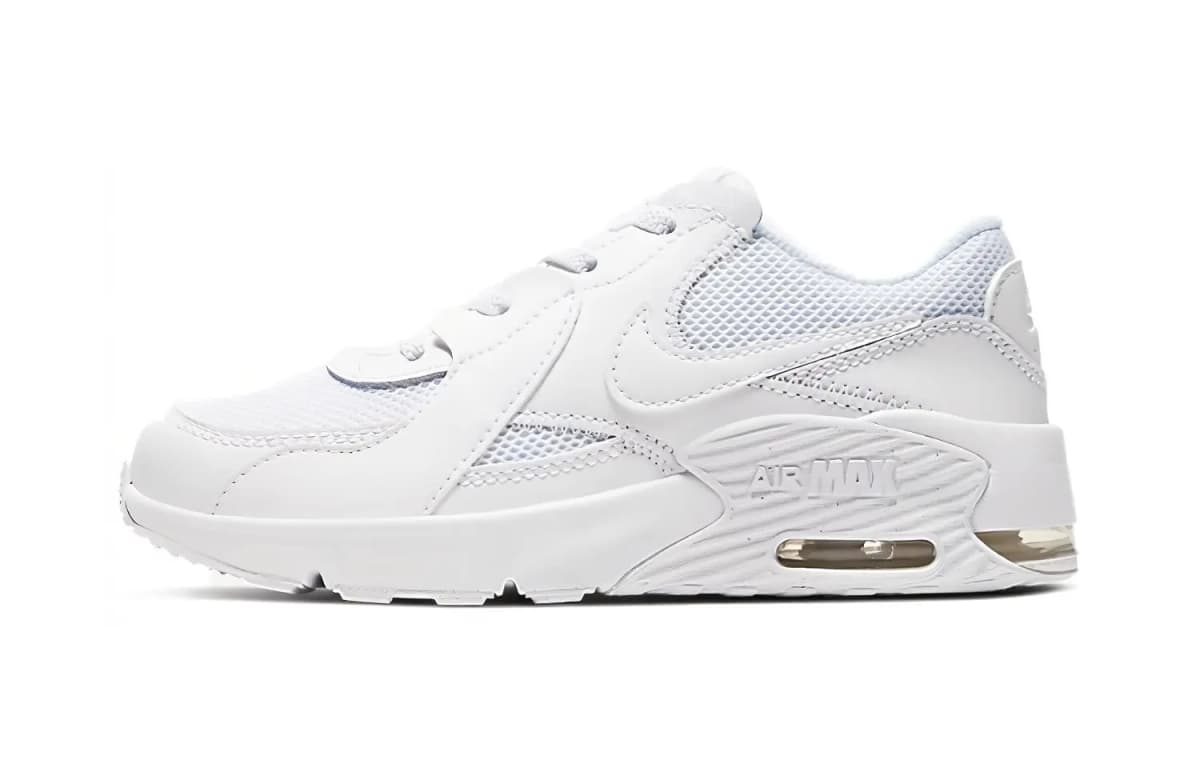 Nike Air Max Excee Triple White PS