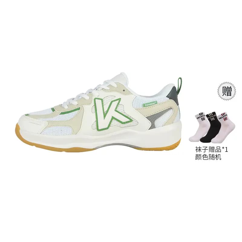 Kawasaki Glory Series Anti-Slip Wear-Resistant Breathable Coverage Low-Top Badminton Shoes Unisex 6