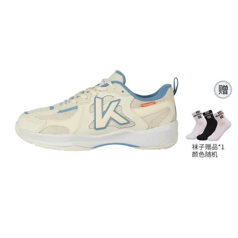Kawasaki Glory Series Anti-Slip Wear-Resistant Breathable Coverage Low-Top Badminton Shoes Unisex