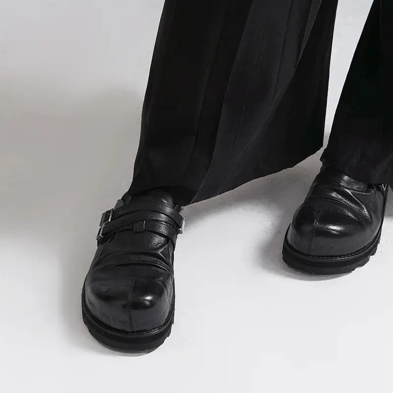 HUANXIANGZHE Unisex Bağlı Başmaq 10