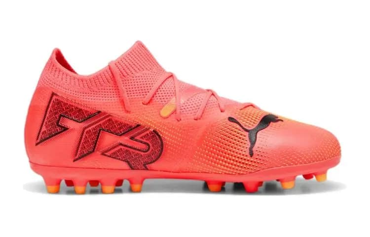 PUMA FUTURE 7 MATCH Uşaq Futbol Ayaqqabısı Narıncı/Qırmızı 2