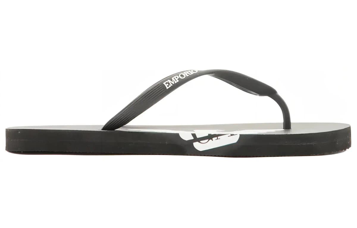 EMPORIO ARMANI Logo-strap Flip Flops 2