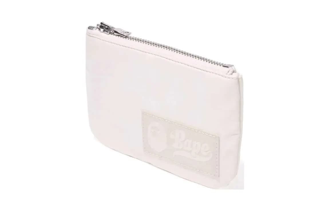 A BATHING APE Bape Nylon Wallet Regular Men's Blue/Black/White 6