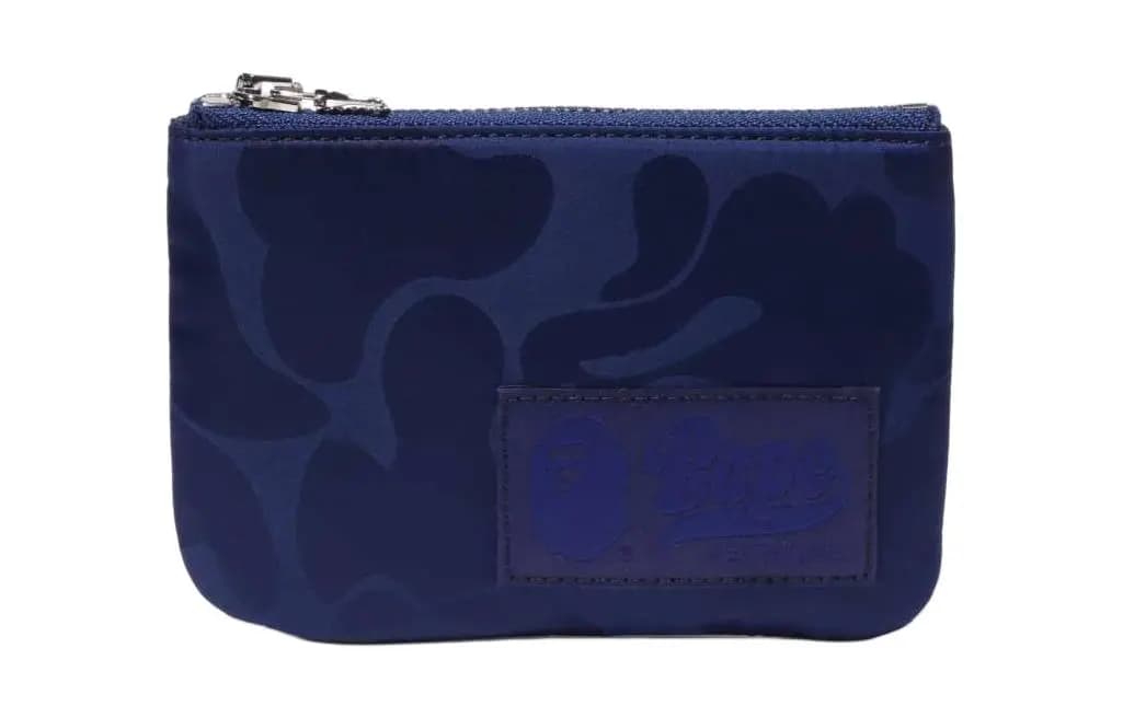 A BATHING APE Bape Neylon Pulqabı Kişi Mavi/Qara/Ağ