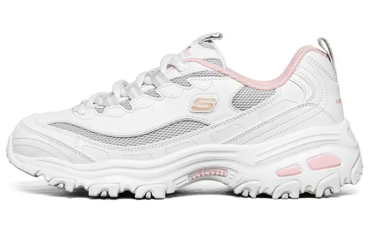 Skechers D'lites 1.0 Gs Qadın Ağ/Boz/Çəhrayı