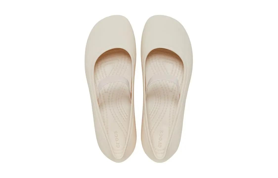 Crocs Anti Slip Wear Resistant Low Top Kids' Leather Shoes White Kids' 4