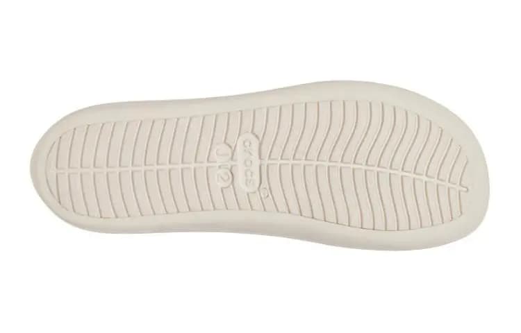 Crocs Anti Slip Wear Resistant Low Top Kids' Leather Shoes White Kids' 7