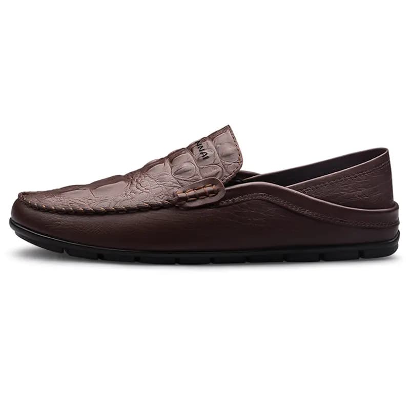 Wen Nai Beanie Shoes Men's Brown