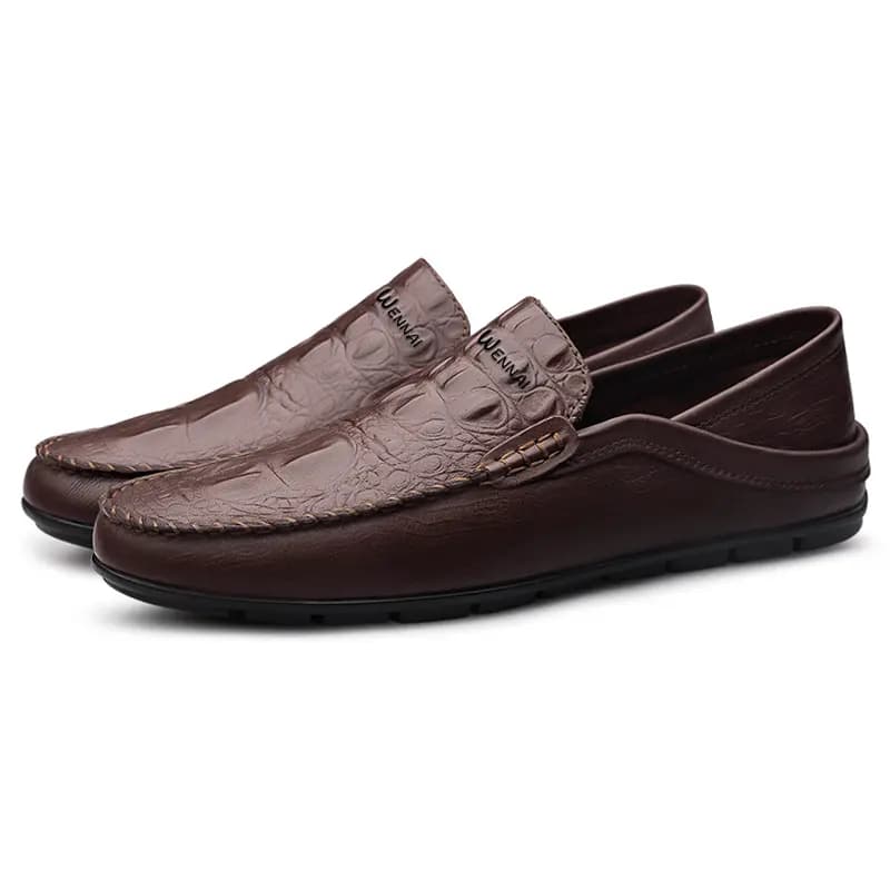 Wen Nai Beanie Shoes Men's Brown 4