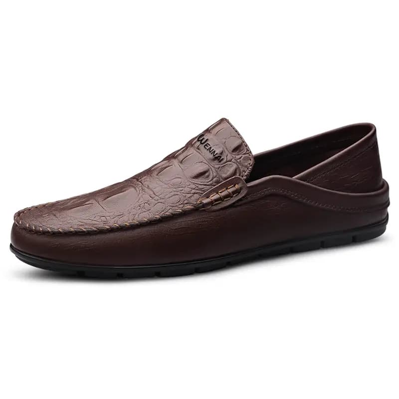 Wen Nai Beanie Shoes Men's Brown 2