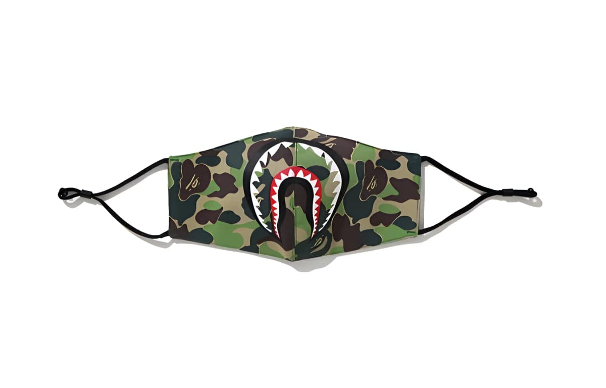 A BATHING APE Üz Maskası Kişi Çoxrəngli 2