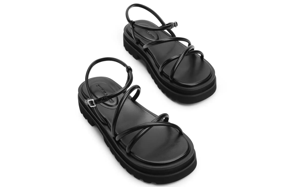 CHARLES&KEITH Ck One Qadın Sandalı Gümüşü 12