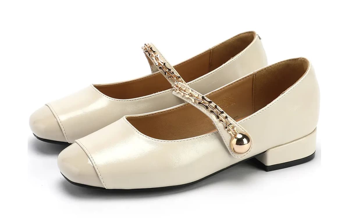 Mulinsen Chunky Heel Mary Jane Shoes Women's 9