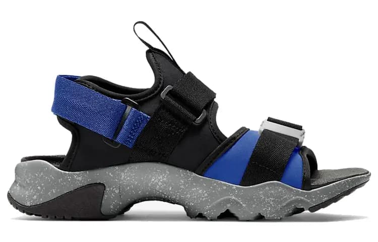 Nike Canyon Sandal Qadın Səndəli Qara/Mavi 2