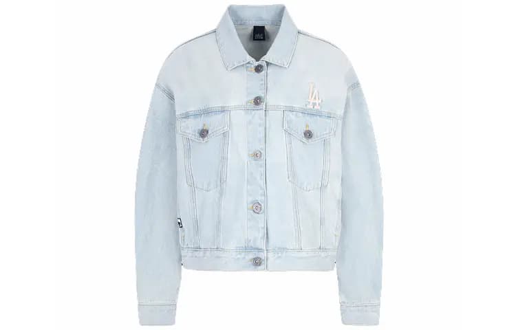 MLB Denim Pencək Unisex Göy