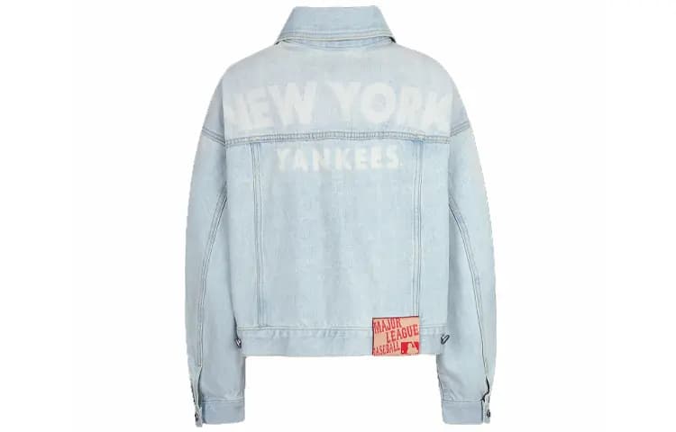 MLB Denim Pencək Unisex Göy 2