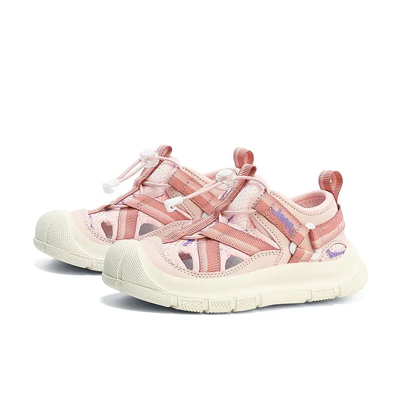 Jeep Soft Sole Comfortable Closed Toe Beach Anti Slip And Wear Resistant Lightweight Children's Sandals Kids' 15