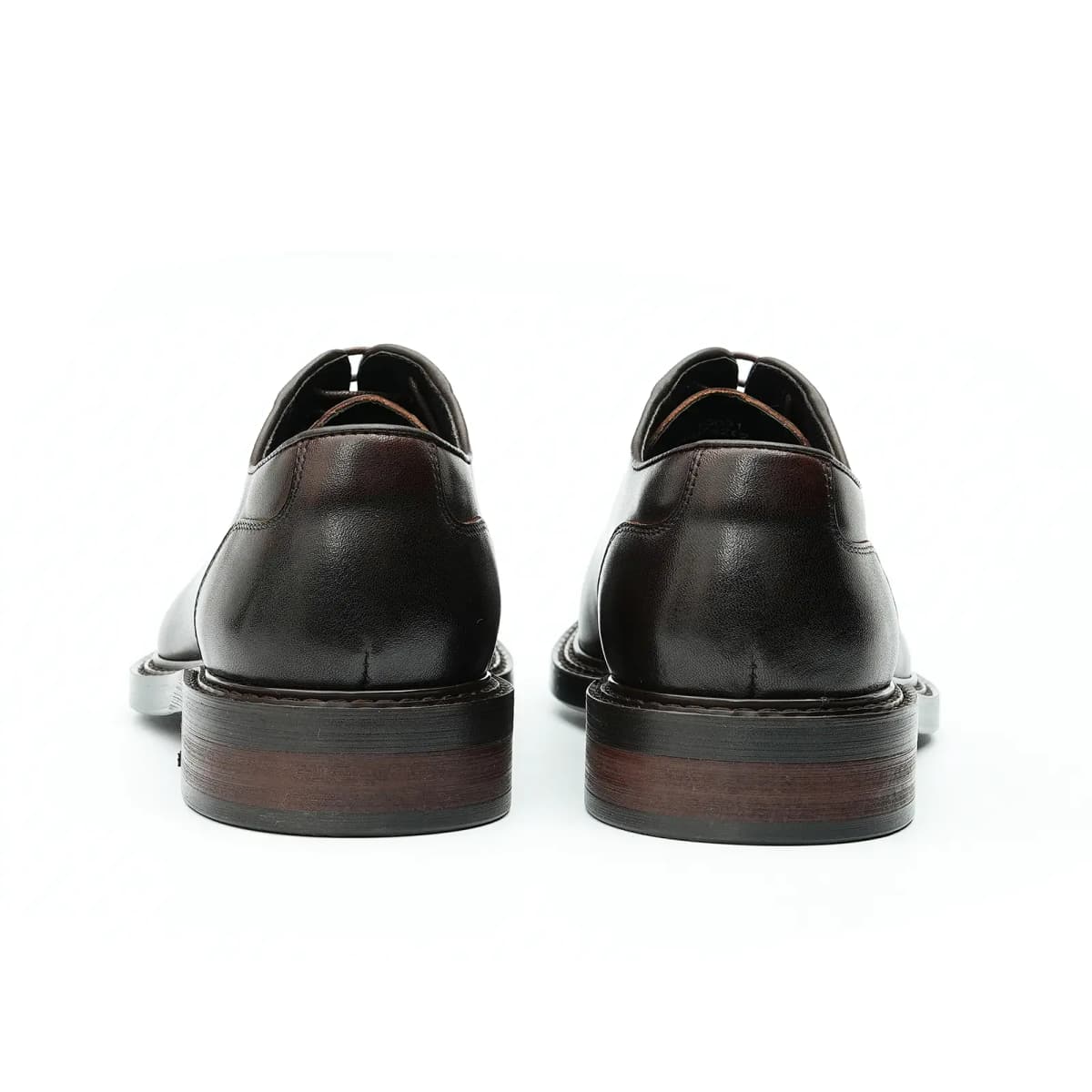 ASTON M.JAZZ Cow Leather Stitching Pointed Toe Groom Wedding Business British Formal Leather Shoes Men's 4