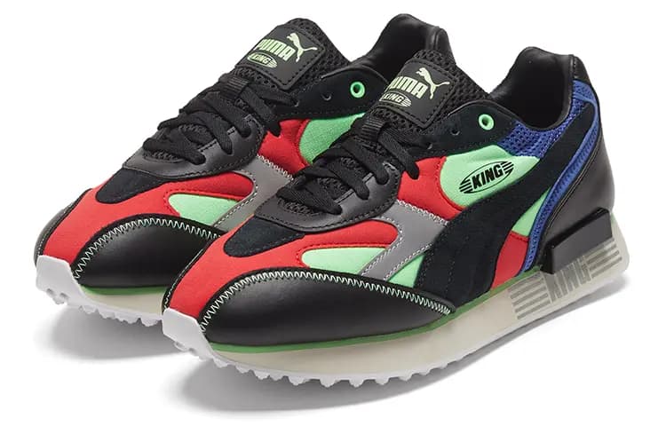 PUMA Future Rider King 'Black Green Red' 3