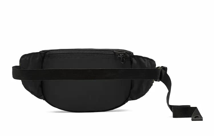 Nike Polyester With Nylon Sling Bags One Shoulder Crossbody Fanny Pack Regular Unisex Black 3