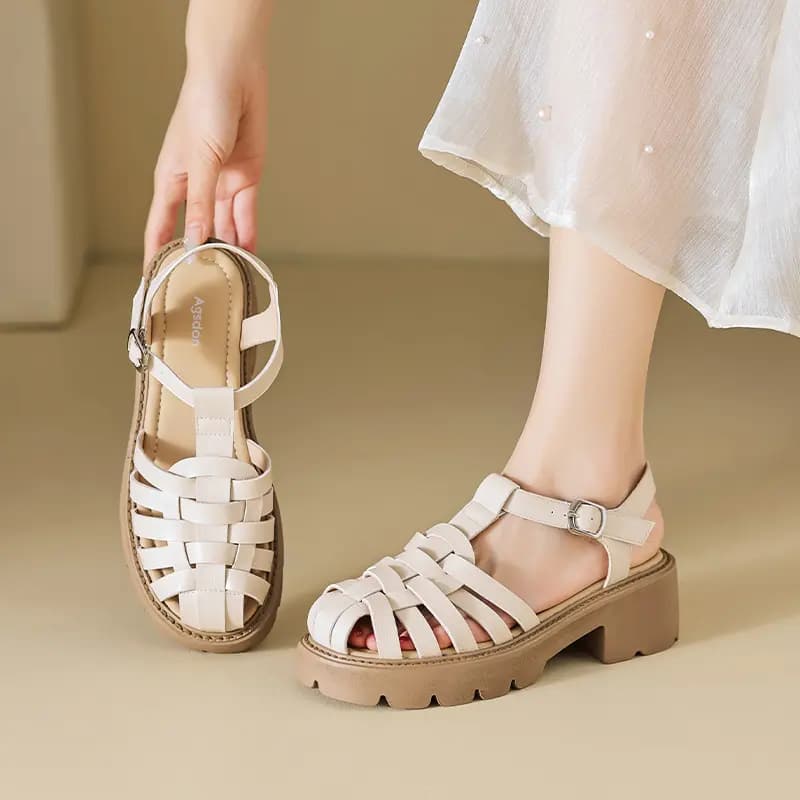 AGSDON Roman Sandals 5.5cm Women's 5