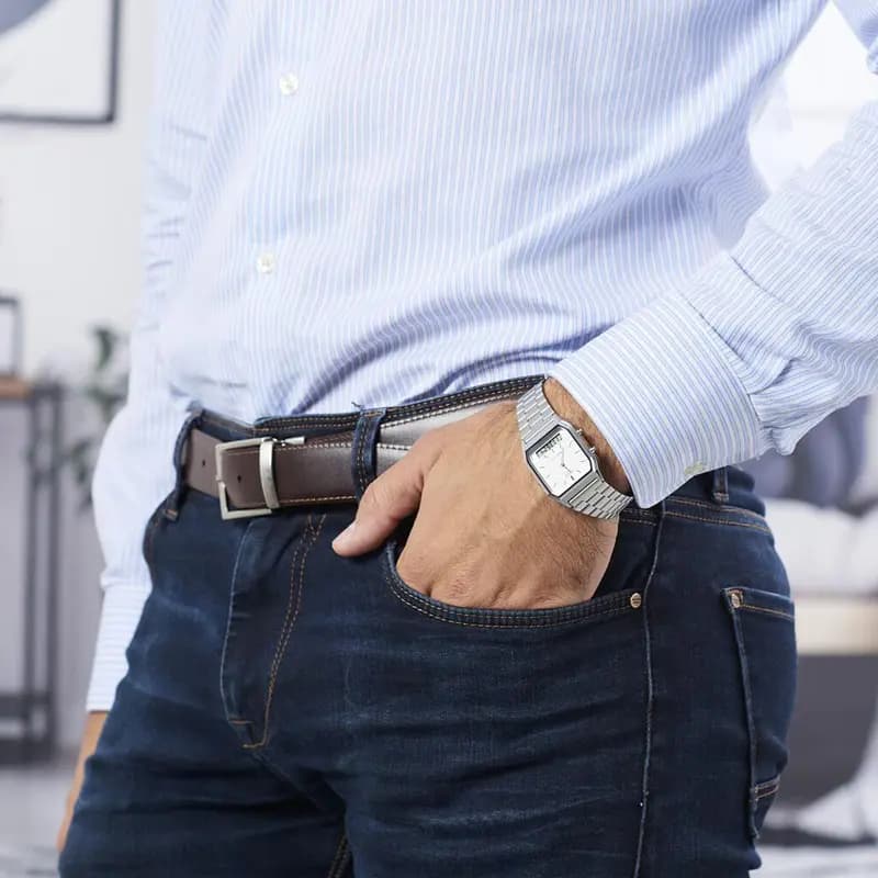 CASIO Youth Retro Saat Kişi Ağ AQ-230A-7DMQYES 3
