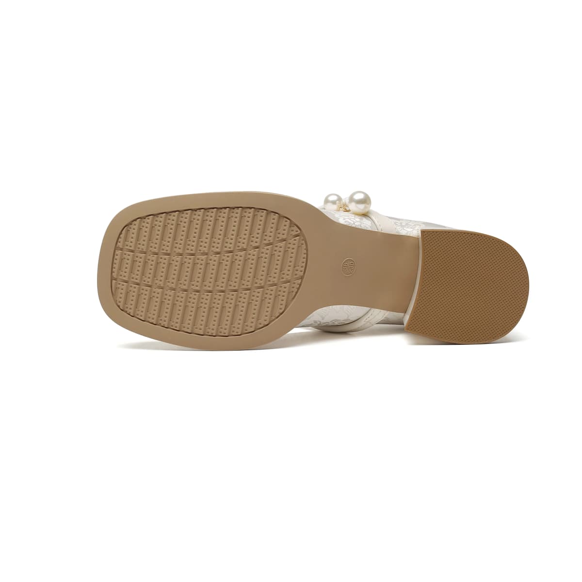 DUSTO PU Block Heel Mary Jane Shoes Qadın 14