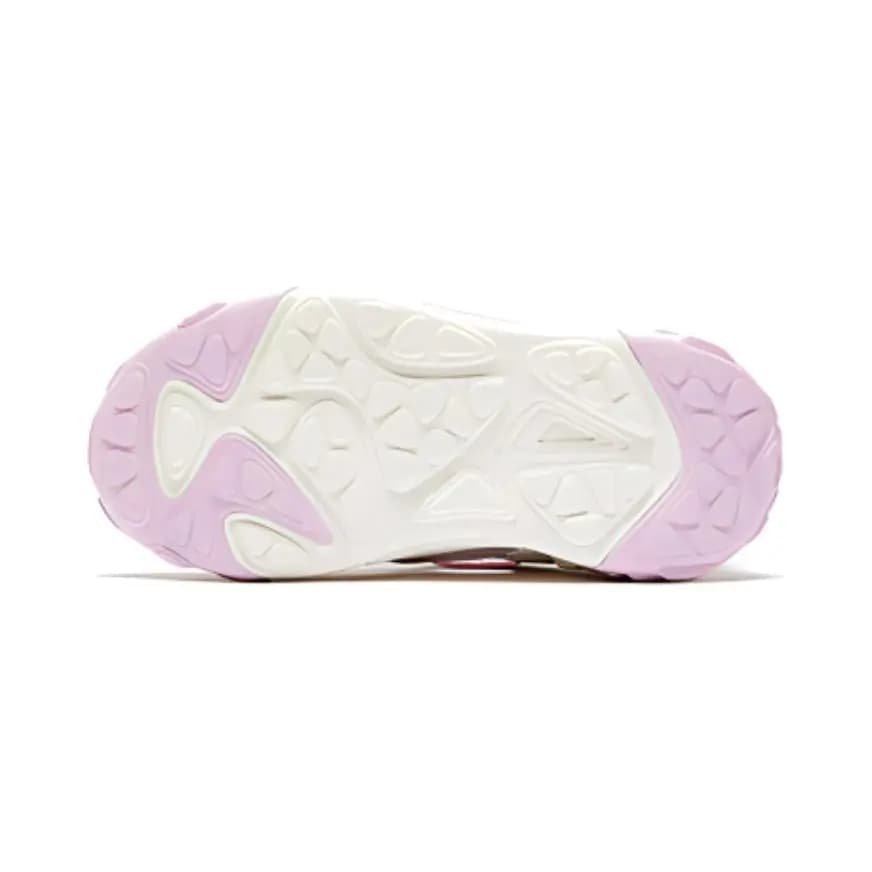 FILA KIDS Anti-Slip Wear-Resistant Low-Top Kids' Outdoor Shoes Lilac Gray Milk White Children Aged 3-7 Years Old 5