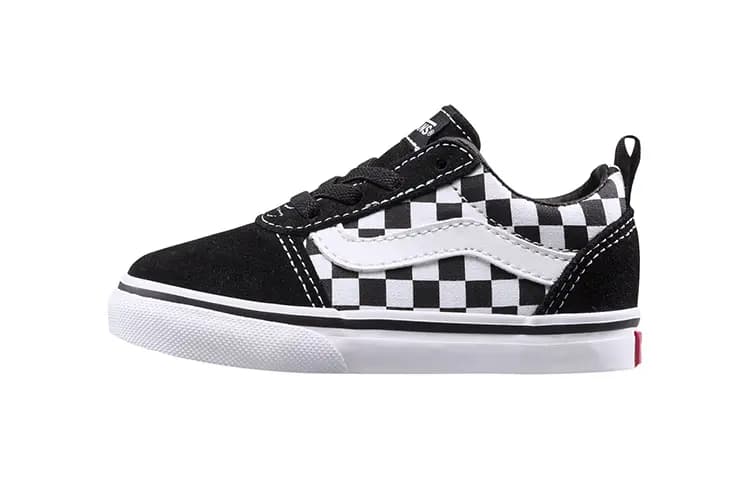 Vans Slip on Körpə Ayaqqabısı Qara/Ağ