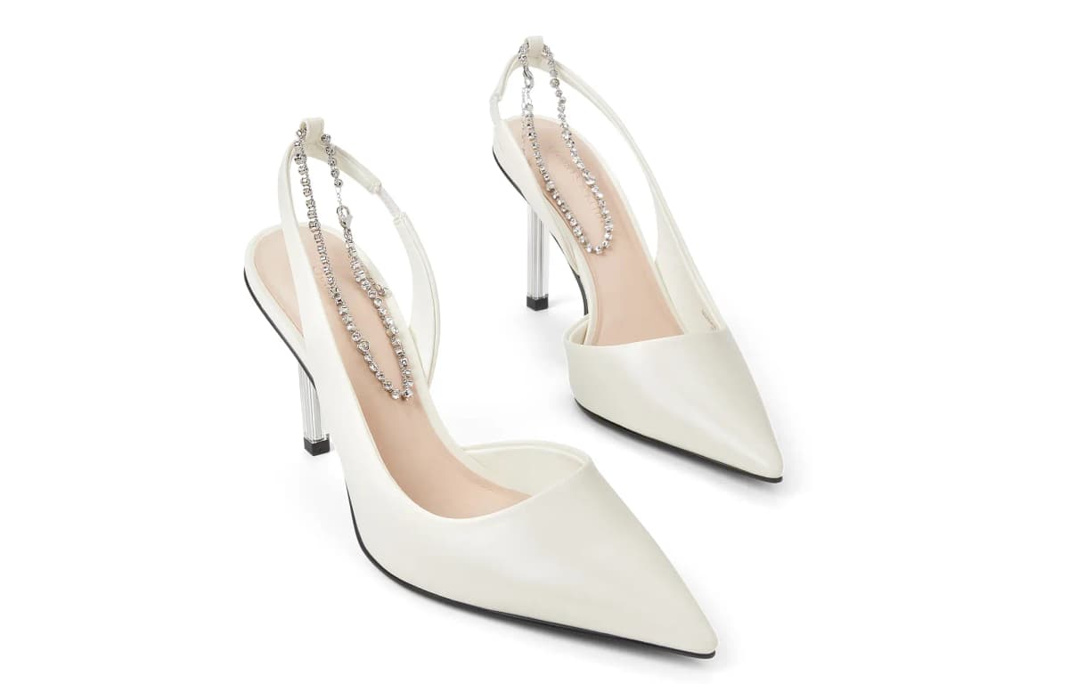 CHARLES&KEITH Small CK Qadın Səndəli 9.1sm 8