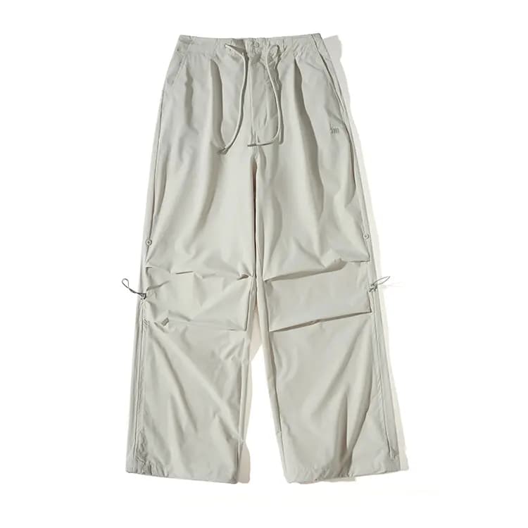 NOTHOMME Mountain Outdoor Hiking Moisture-Wicking Adjustable Parachute Pants Relaxed Fit Solid Color Casual Pants Unisex 19