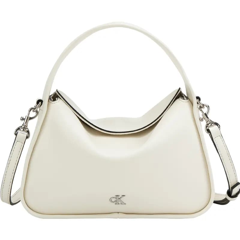 CALVIN KLEIN Crossbody Çanta Fil Dişi Ağ
