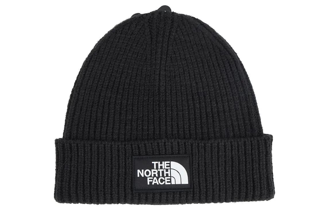 THE NORTH FACE Kids Logo patch Ribbed Beanie 5