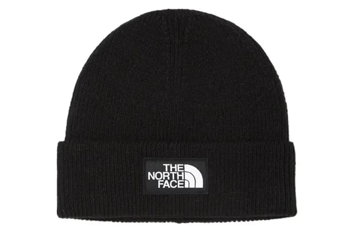 THE NORTH FACE Kids Logo patch Ribbed Beanie 3