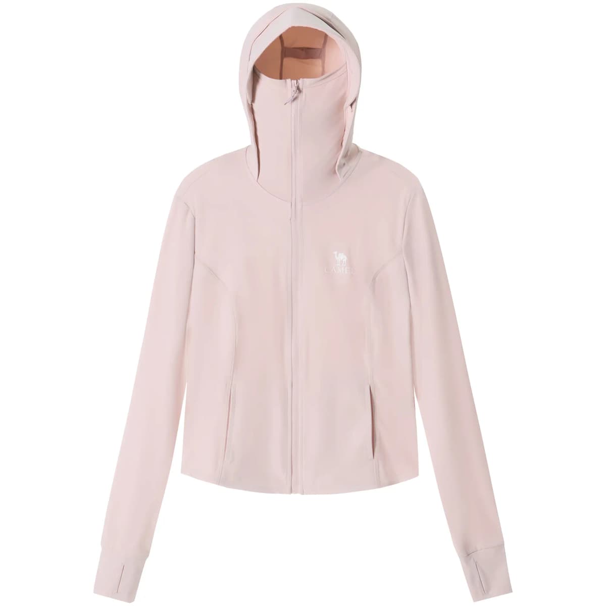 CAMEL Urban Tech Series Cool White Outdoor Cooling Breathable Original Yarn UPF50+ Sun Protection Jacket Women's 7