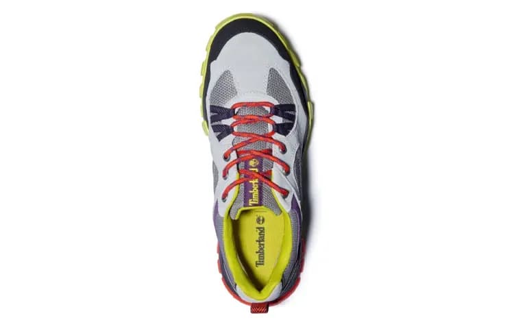 Timberland Garrison Trail Waterproof Low Hikers 'Gray Black Yellow' 4