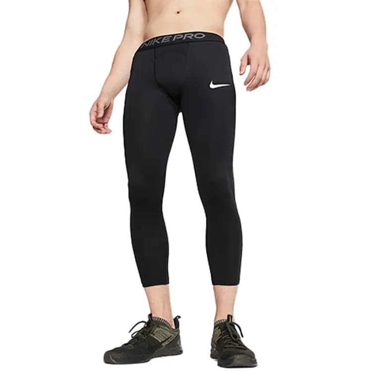 Nike Training Quick-Dry Breathable Tights Men's Black 3