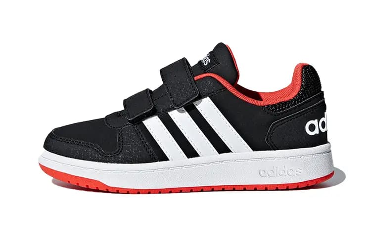 Adidas Neo Hoops 2.0 Uşaq Skeytbord Ayaqqabısı Qara 3-7 Yaş