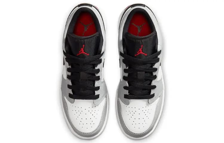 Jordan 1 Low 'Light Smoke Grey' GS 4