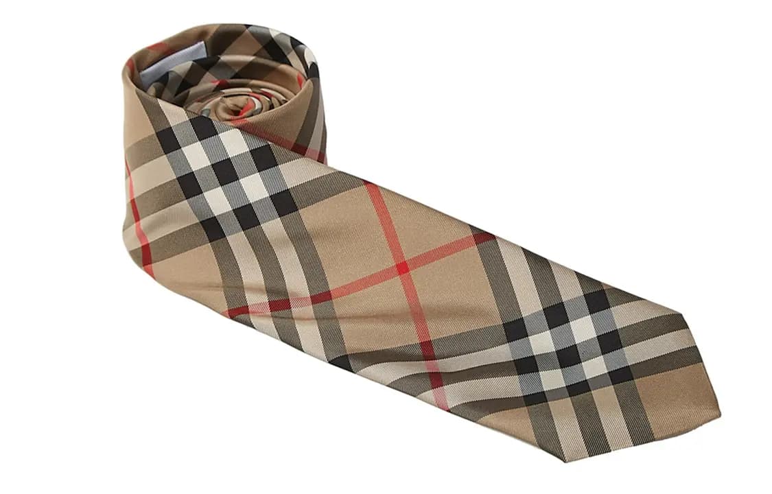 Burberry Classic Cut Check Tie 6