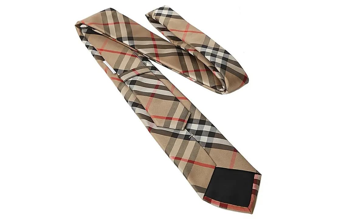 Burberry Classic Cut Check Tie 3