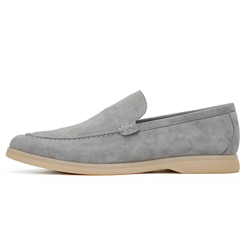 ASTON M.JAZZ Sheep Suede British Breathable Slip-On Loafers Men's 13