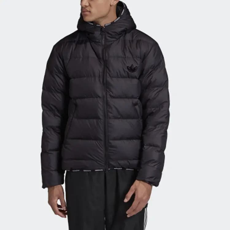 adidas Originals Reversible Down Jacket Kişi Qara 3